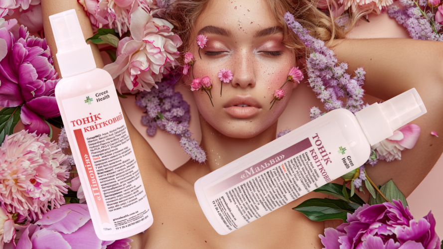 Квіткові тоніки "Півонія" та "Мальва": чому гідролат краще за воду (і як обрати свій)