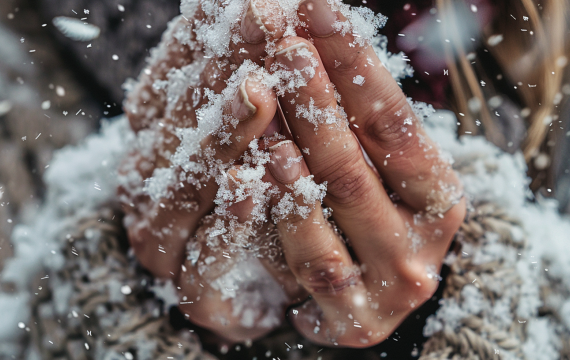 Зимові руки: чому шкіра грубішає від холоду (і як саліцилова маска повертає м'якість)