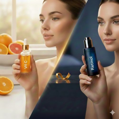 Вітамін С та ретинол: як правильно поєднати активи для максимуму ефекту