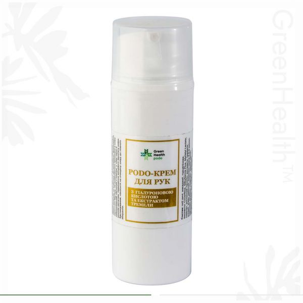 PODO-крем для рук з гіалуроновою кислотою та екстрактом тремели